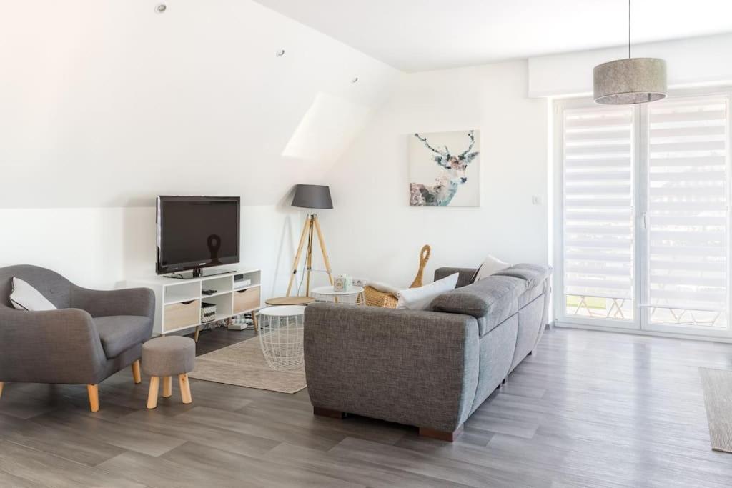 Appartement Climatise 70 M2, Proximite De Colmar Sainte-Croix-en-Plaine Exterior photo